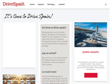 Tablet Screenshot of drivespain.com